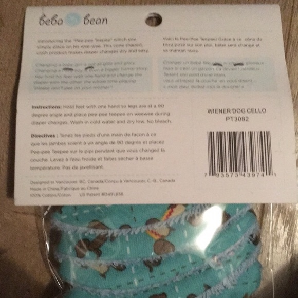 NWT Beba Bean dachshund Pee pee teepees - Picture 2 of 3